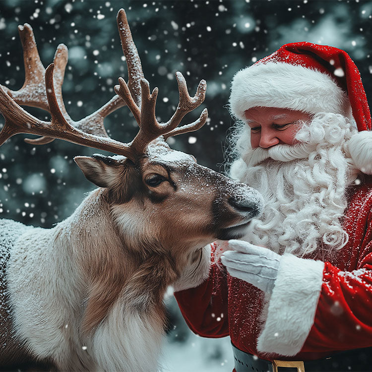 Santa Christmas Ornament